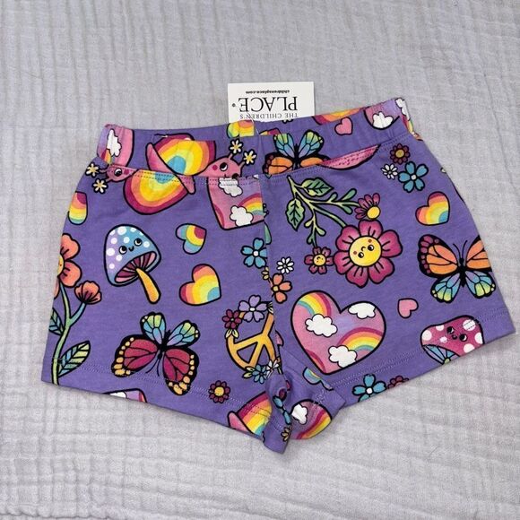 Nwt children’s place 18-24m purple summer print - Picture 1 of 2